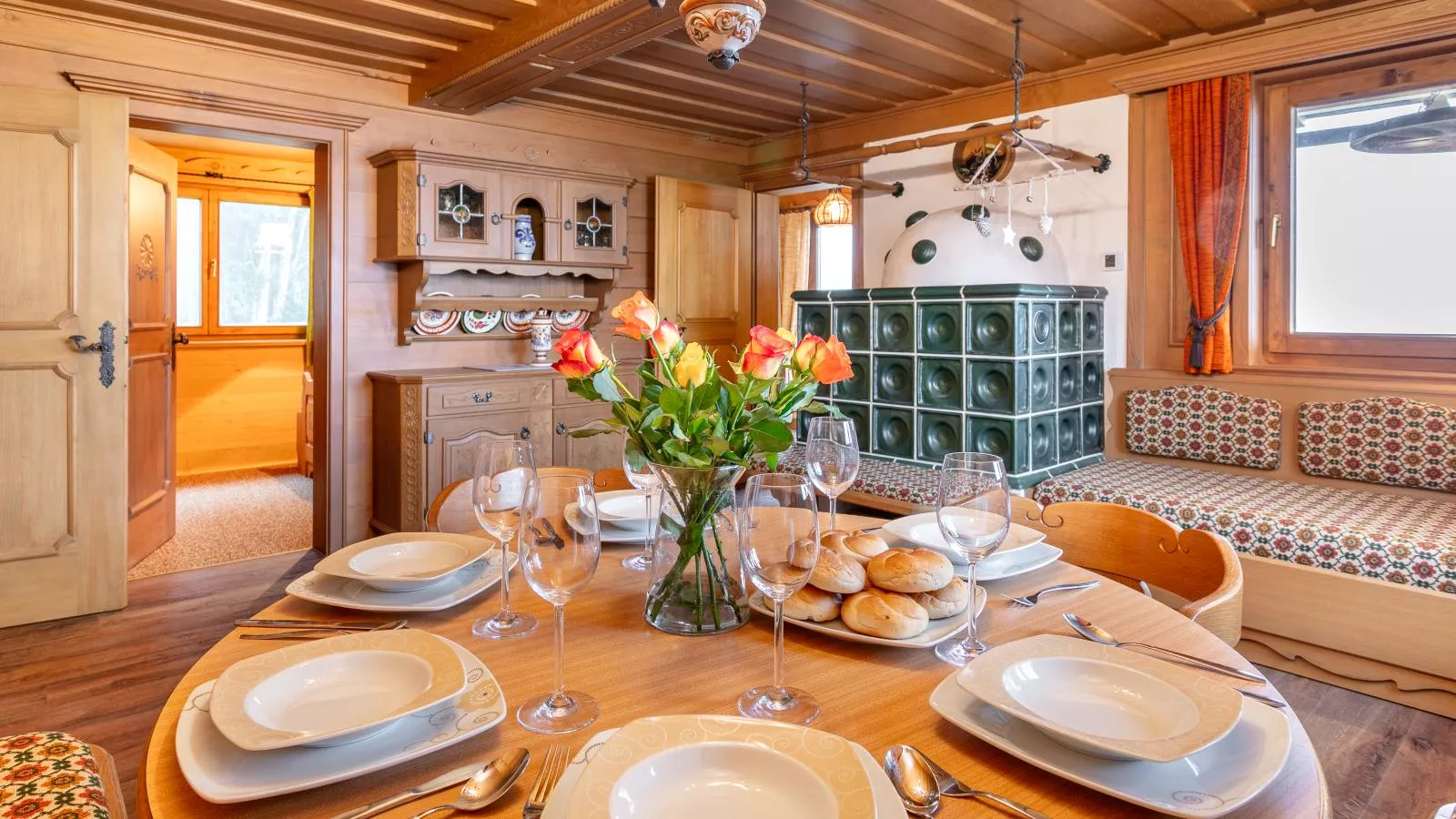 Hütte zum Dillental-Woonkamer