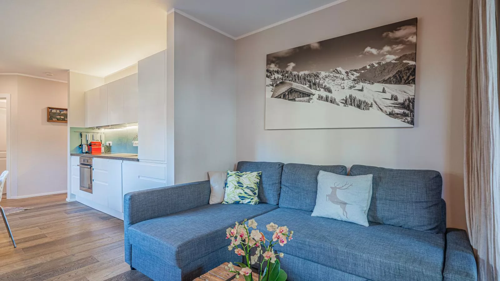 Kitz Apartments Top 6-Woonkamer