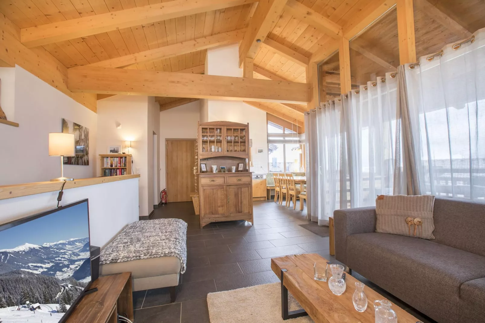 Schöneben  Chalet Anne Marie-Woonkamer