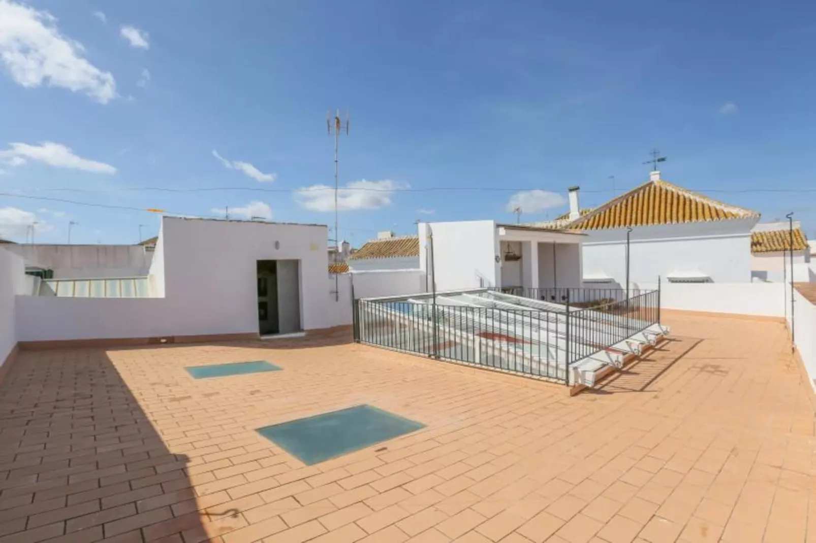 Posada De La Casa Del Pintor Hab. Huelva-Terrasbalkon