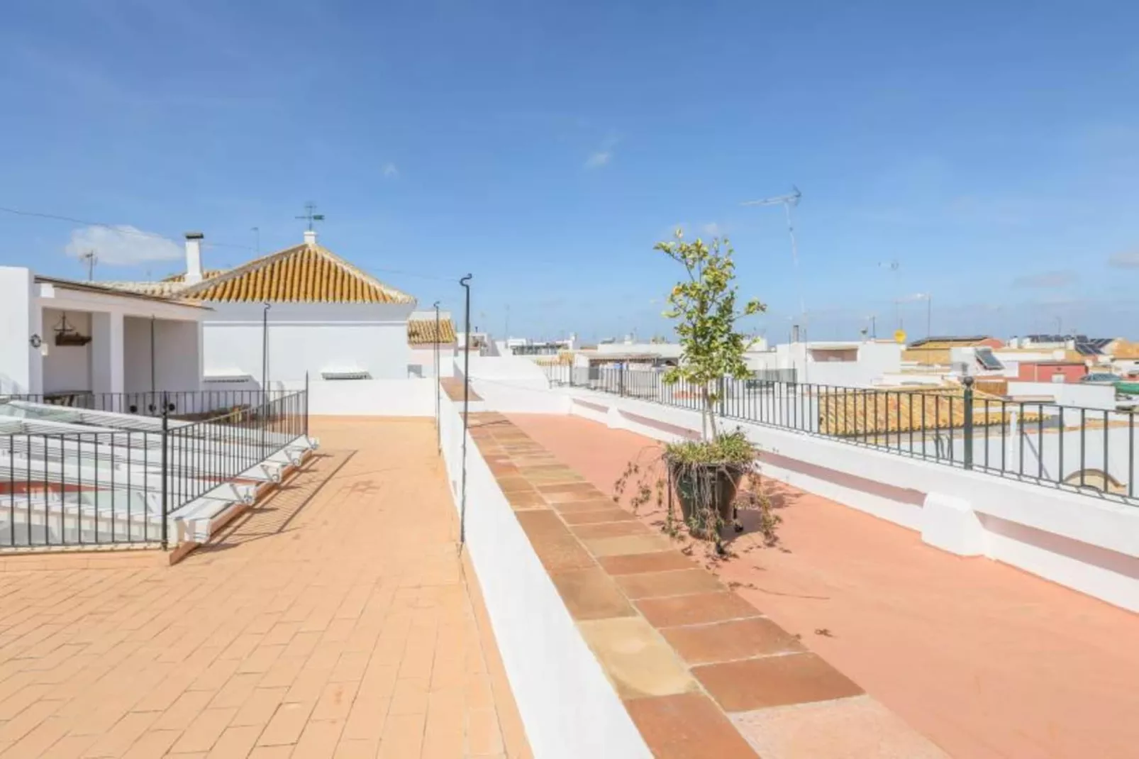 Posada De La Casa Del Pintor Hab. Huelva-Terrasbalkon