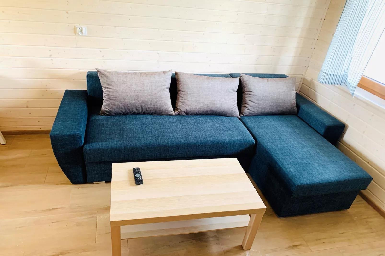 Domek PREMIUM dla 4 osób Sarbinowo-Woonkamer