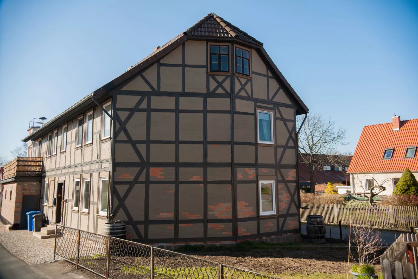 Ferienwohnung Stapelburg-Buitenkant zomer