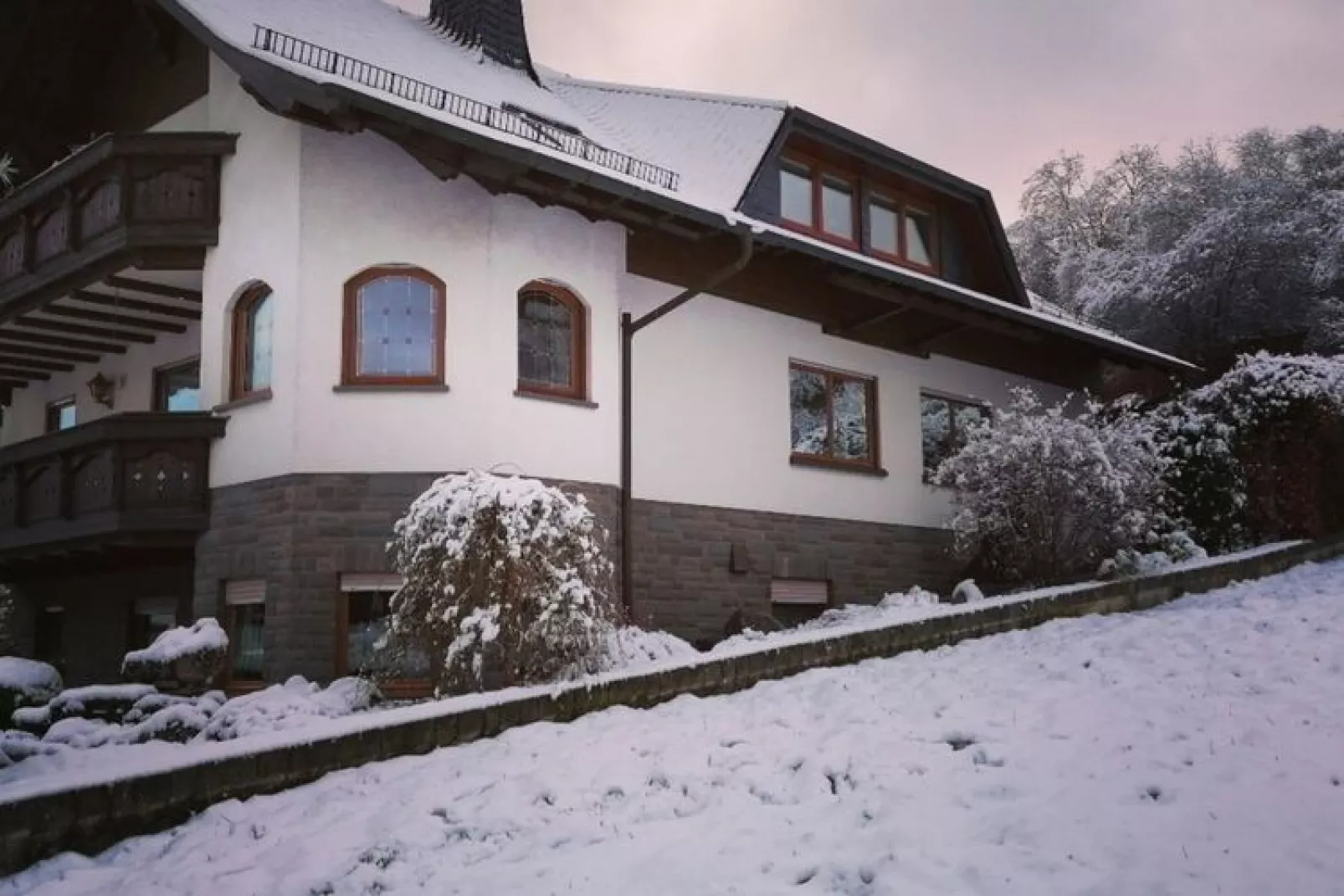 Ferienwohnung Nordschleife Nürburgring-Exterieur winter