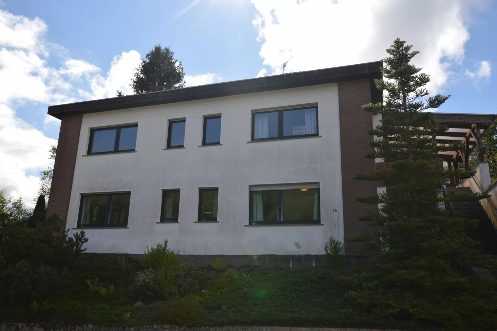 Ferienwohnung Waldblick-Buitenkant zomer