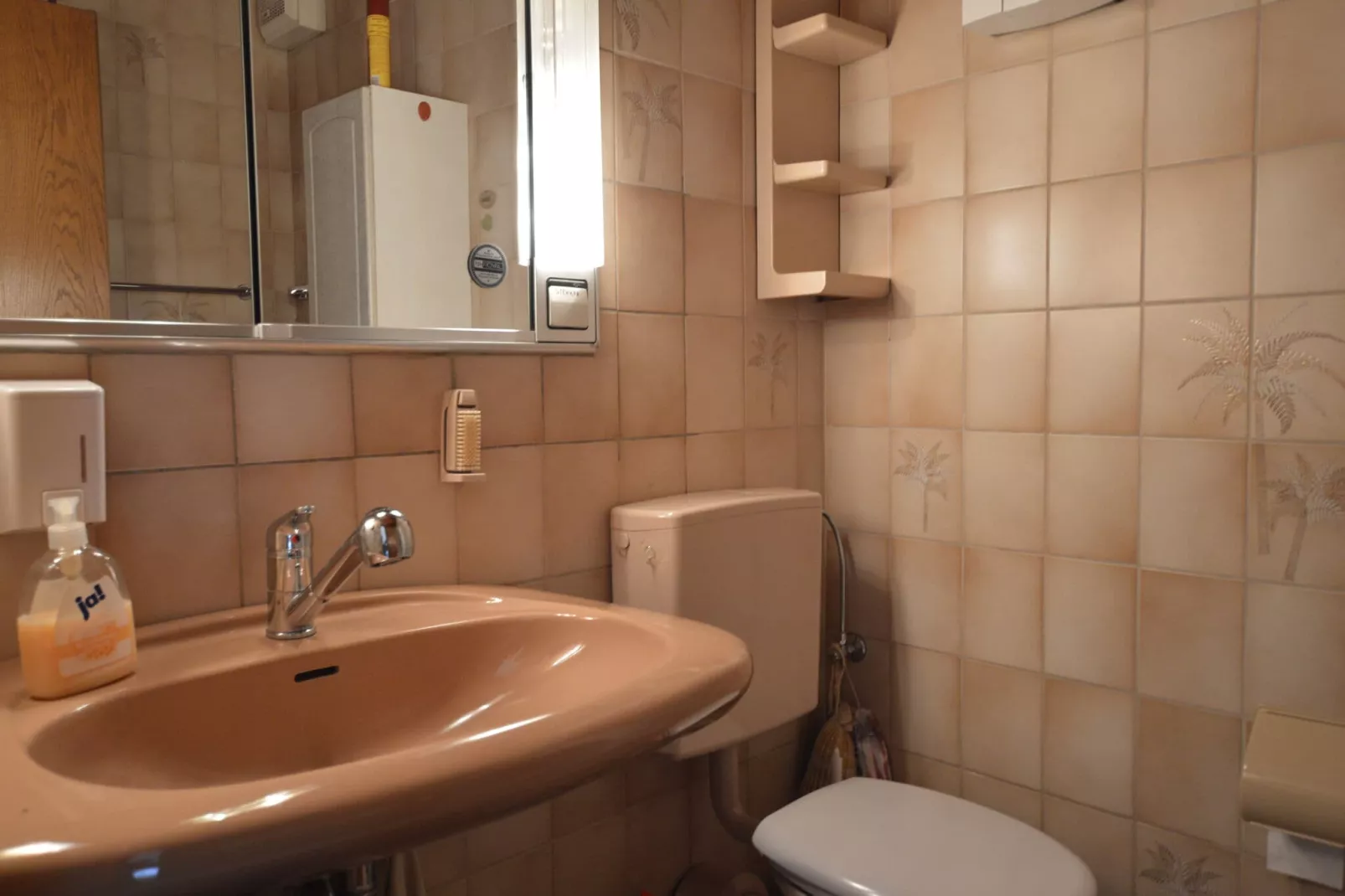 Ferienwohnung Waldblick-Badkamer