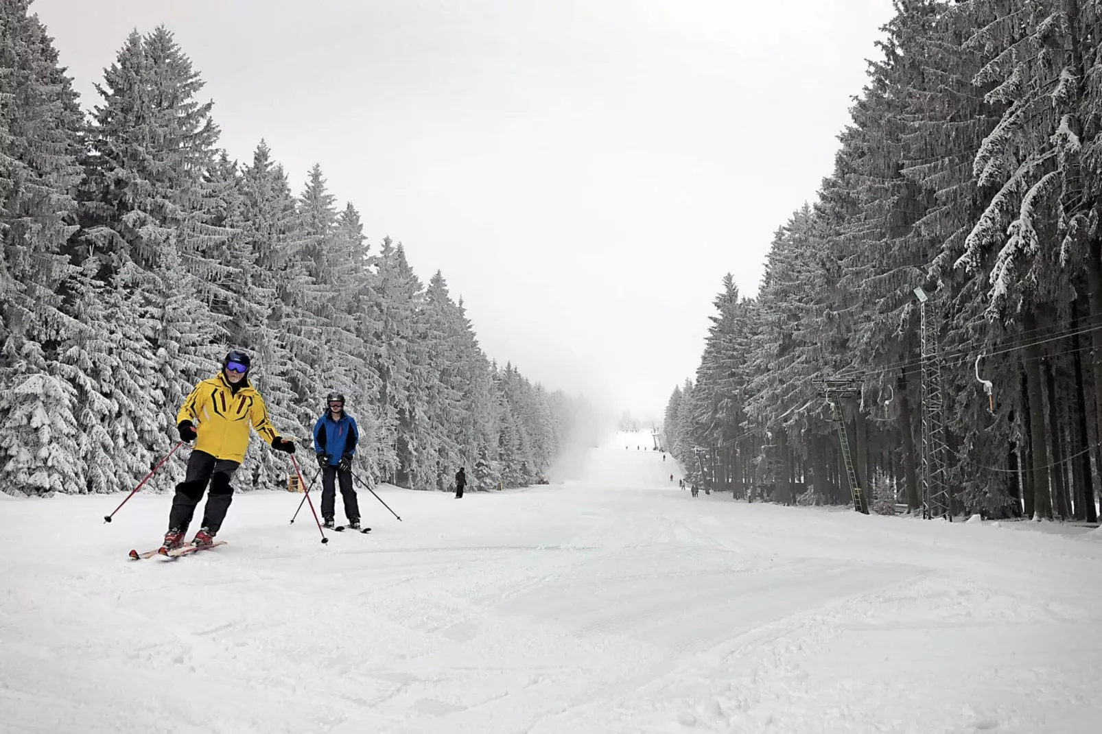 Ferienwohnung Waldblick-Gebied winter 20km
