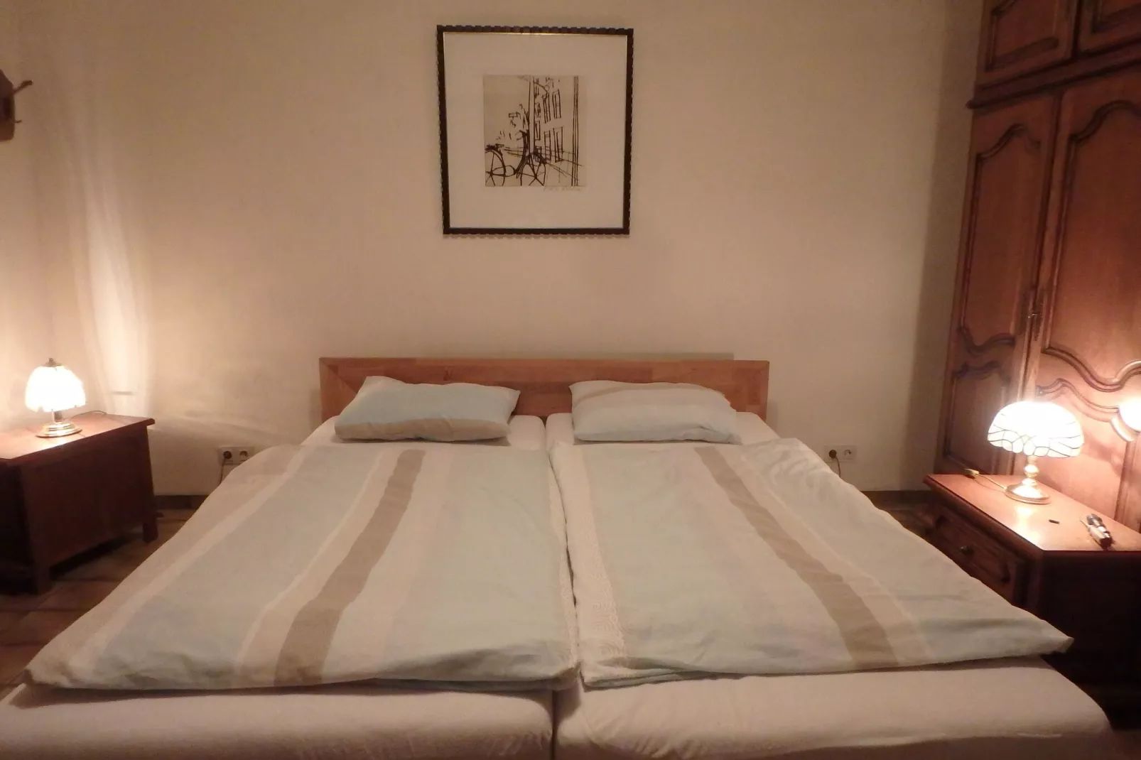 Ferienwohnung Waldblick-Slaapkamer