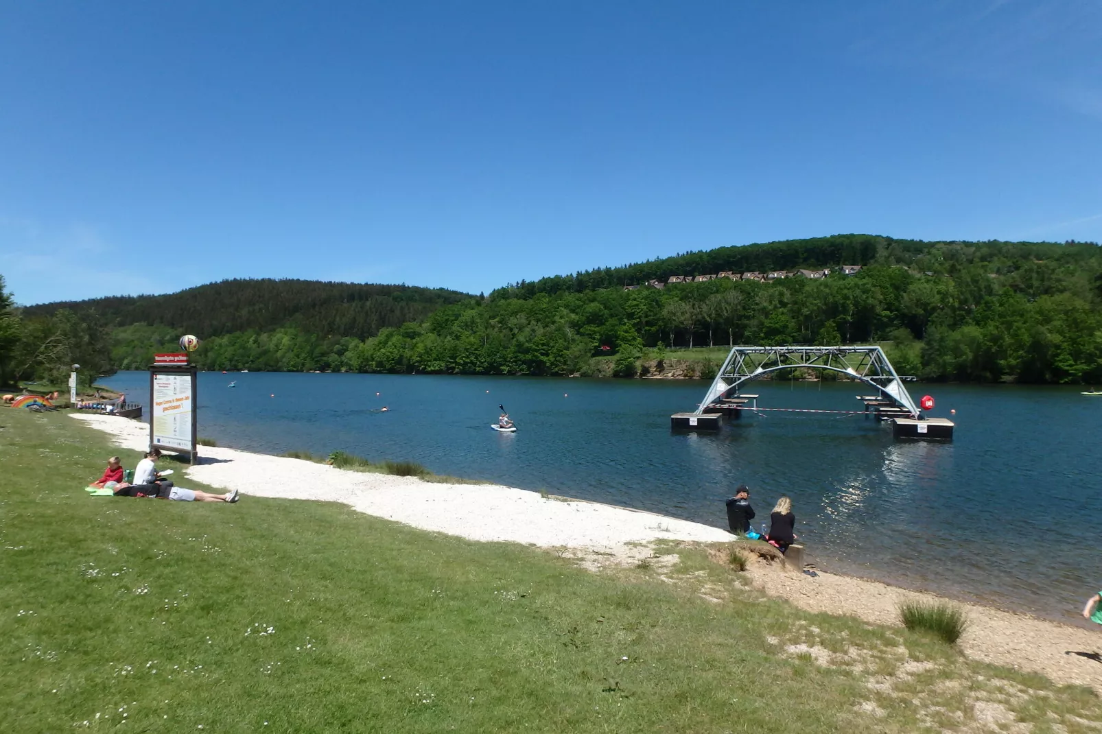 Ferienwohnung Waldblick-Gebieden zomer 5km