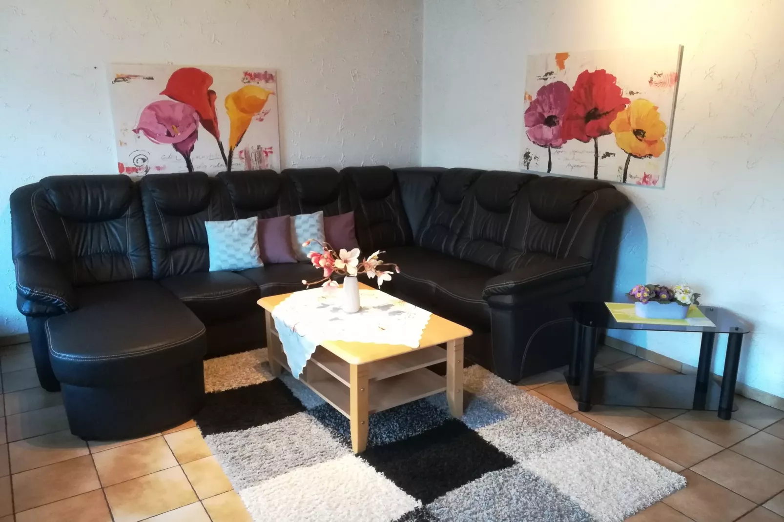 Ferienwohnung Silbecke-Woonkamer