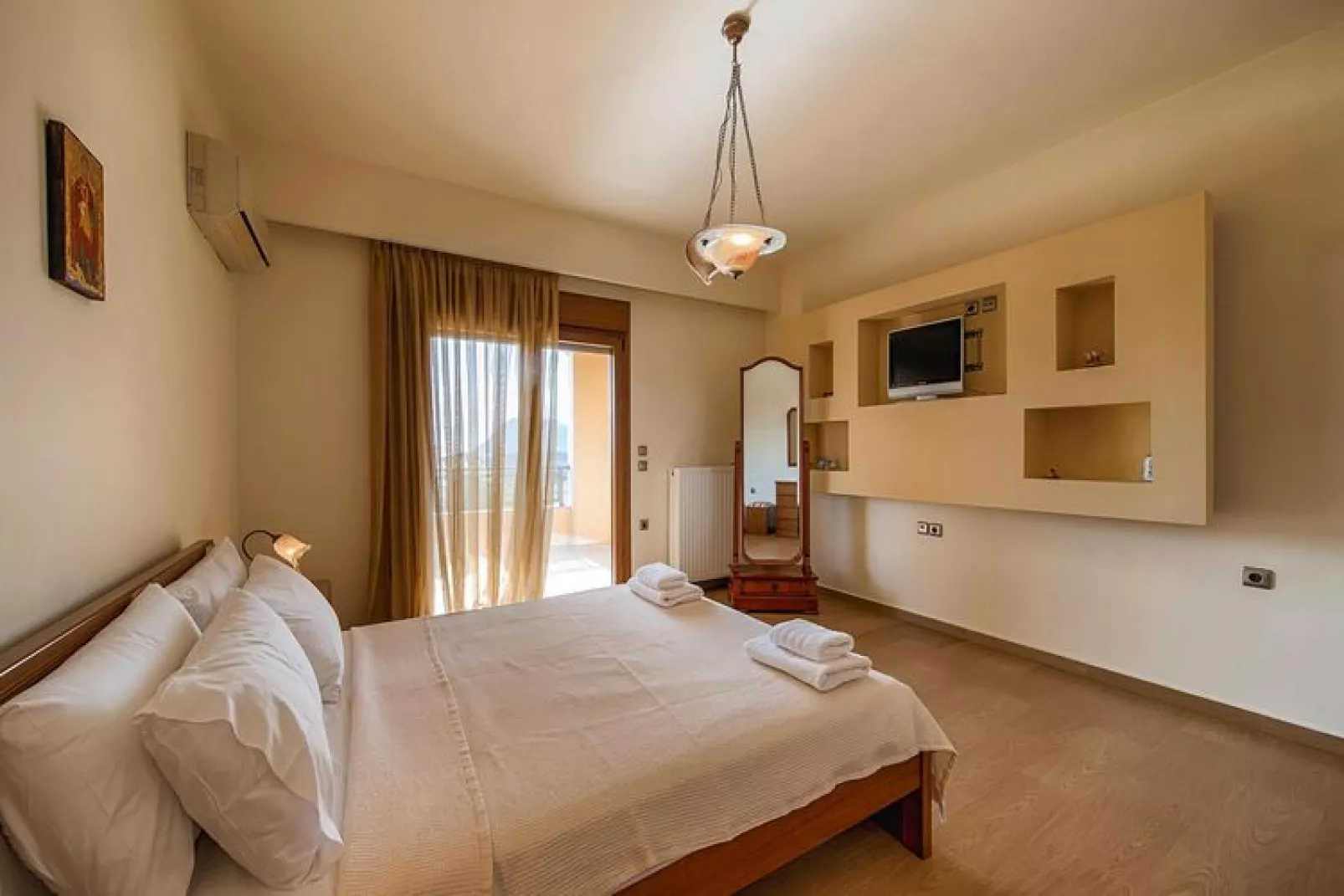 Vakantiehuis, Kolymbia-Slaapkamer
