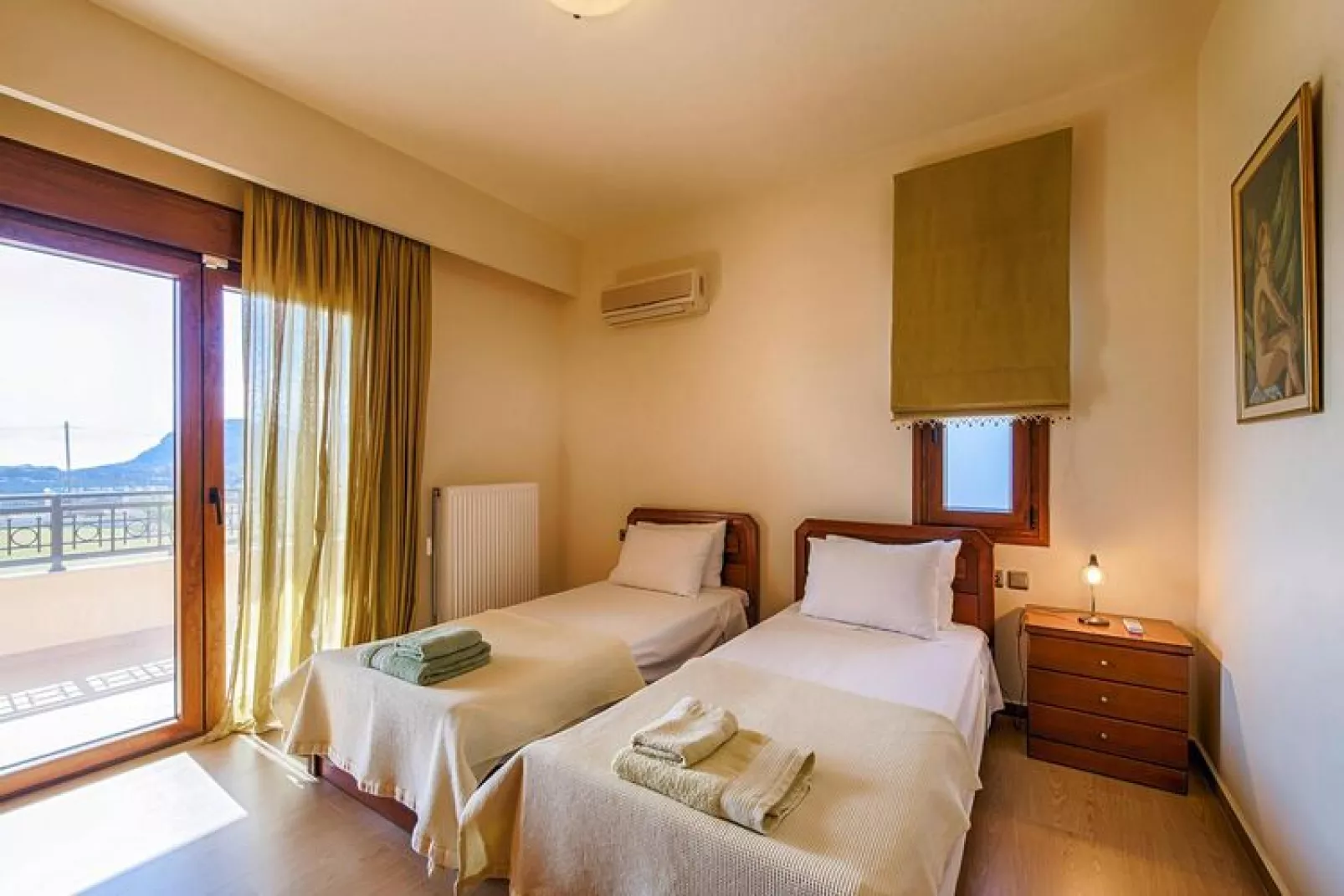 Vakantiehuis, Kolymbia-Slaapkamer