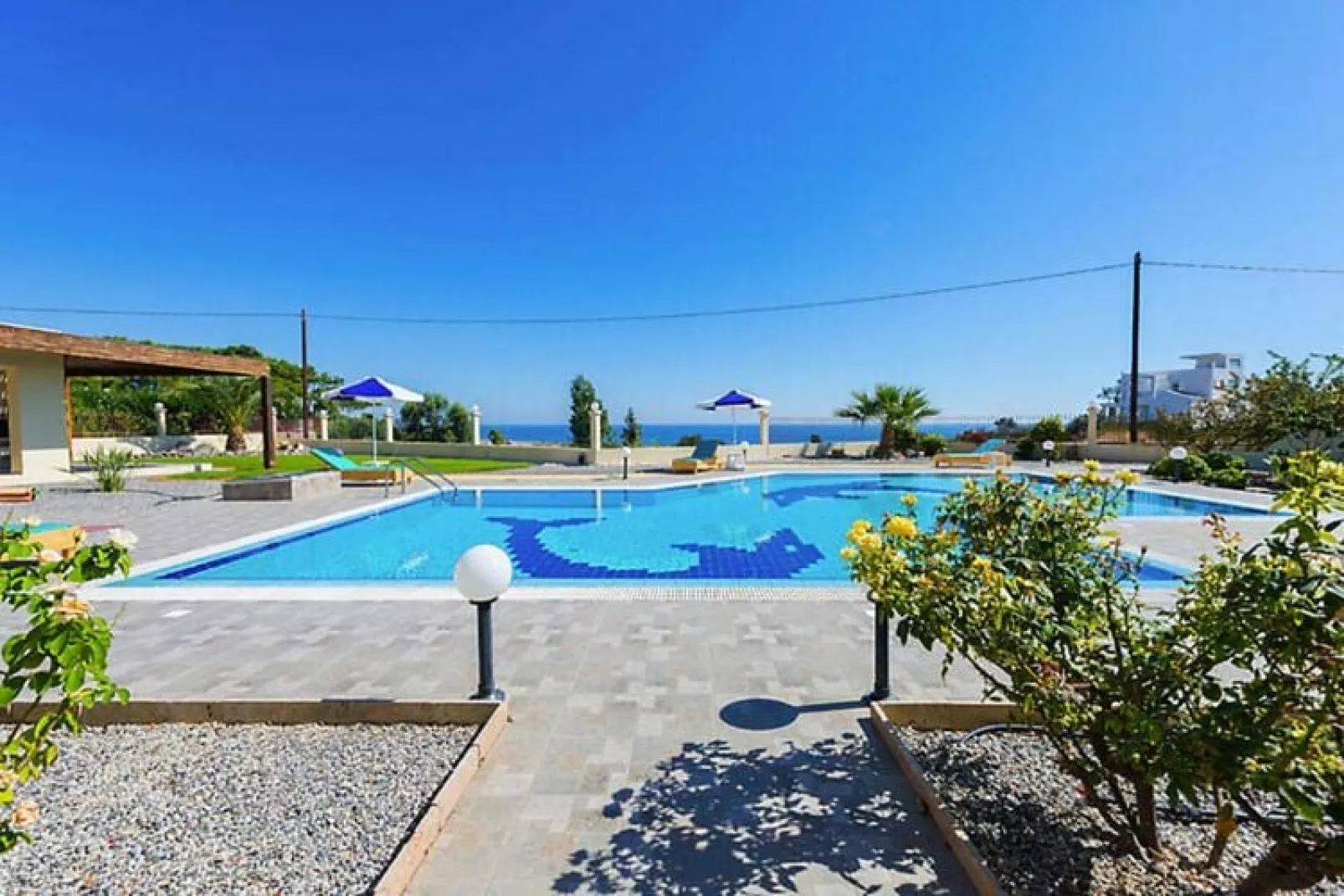 Vakantiehuis, Kolymbia-Zwembad