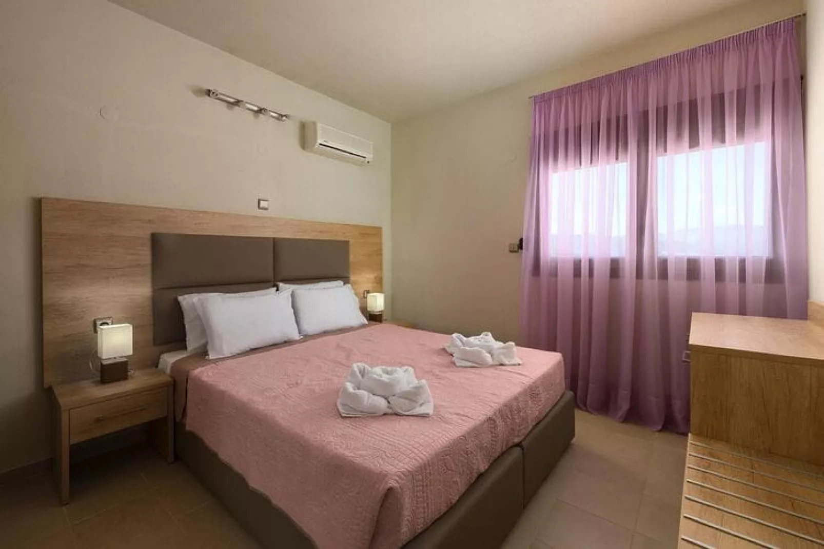 Vakantiehuis, Kolymbia-Slaapkamer