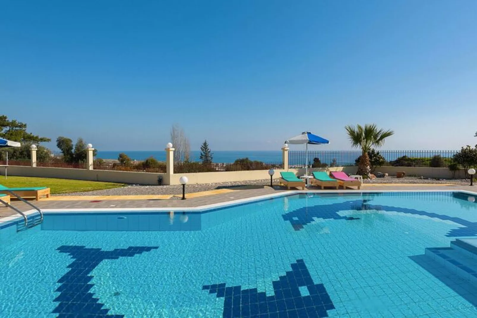 Vakantiehuis, Kolymbia-Zwembad