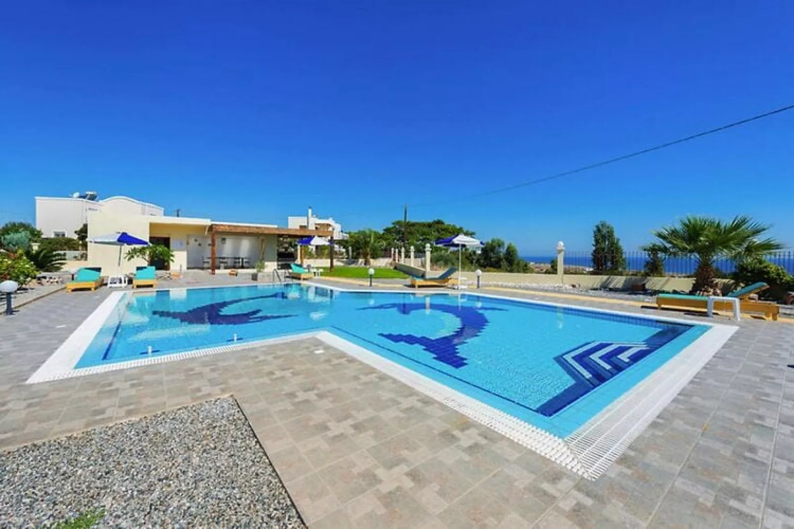 Vakantiehuis, Kolymbia-Zwembad