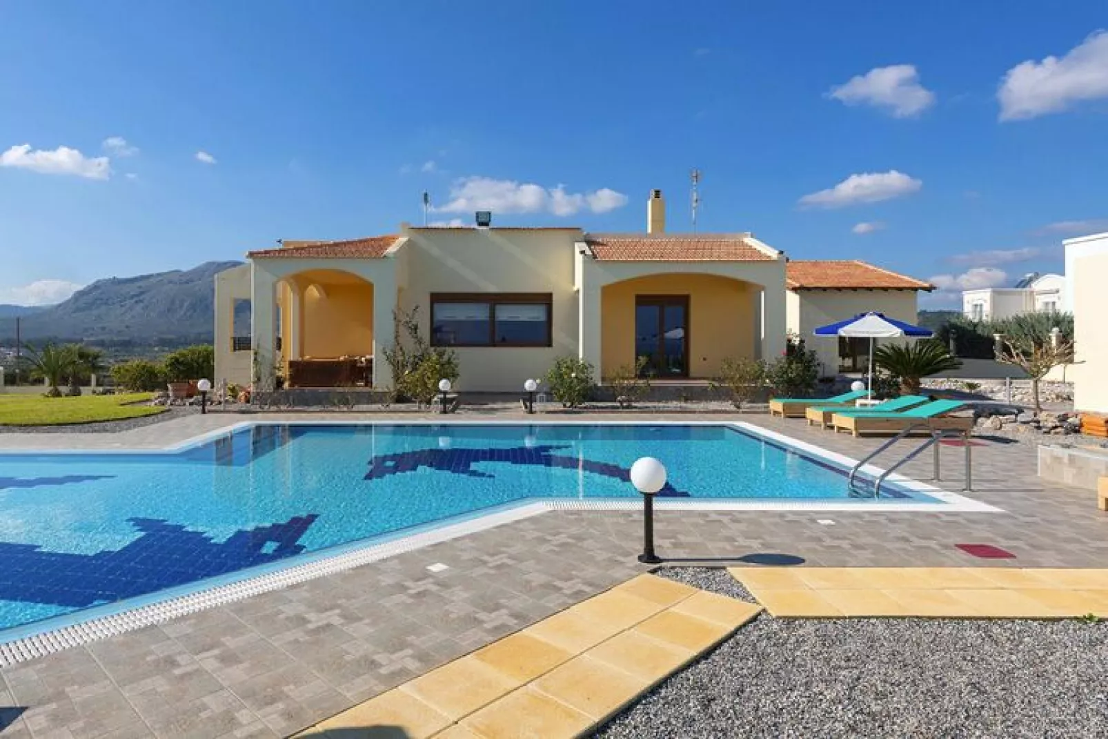 Vakantiehuis, Kolymbia-Zwembad