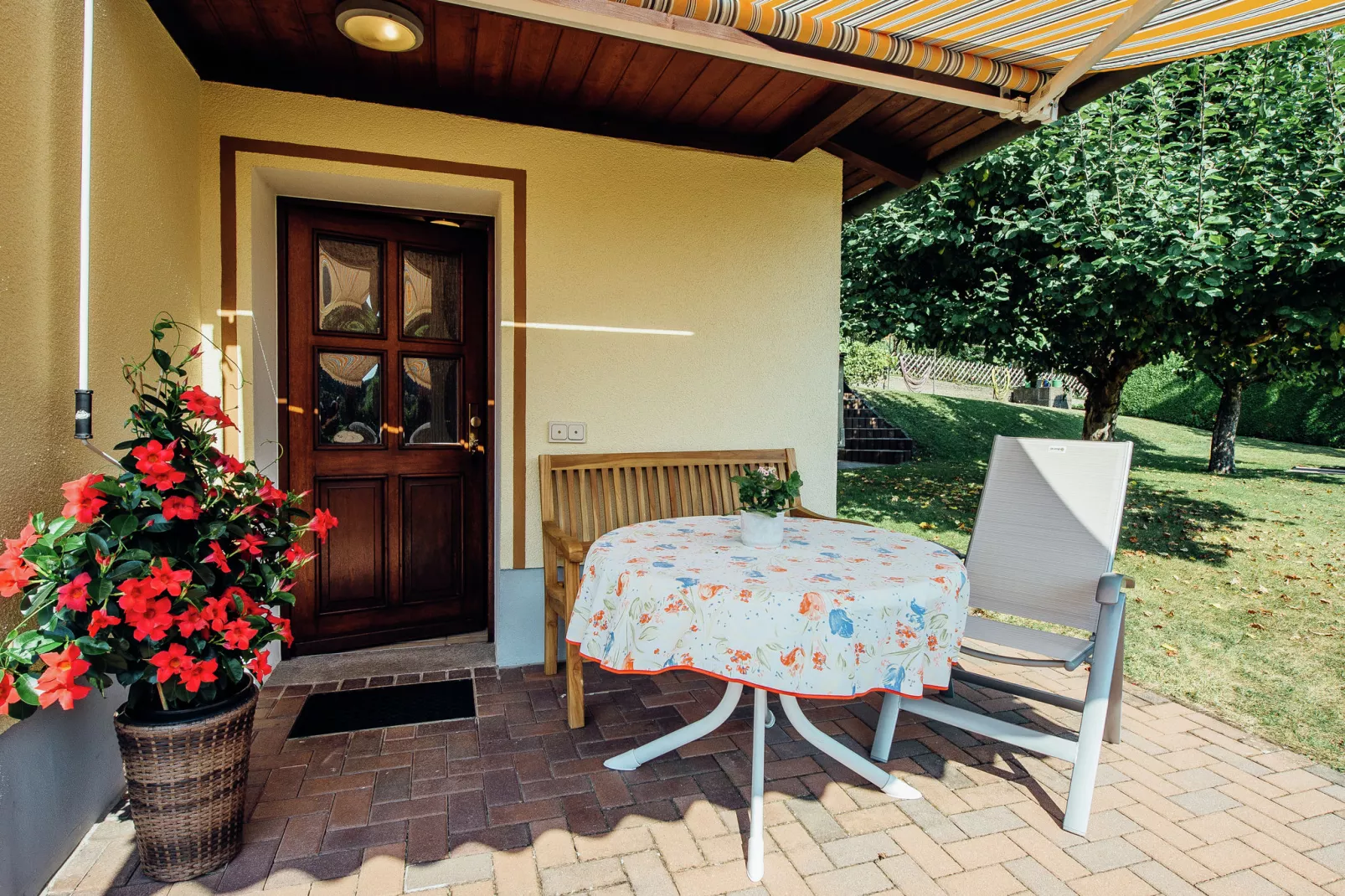 Fränkische Schweiz-Terrasbalkon