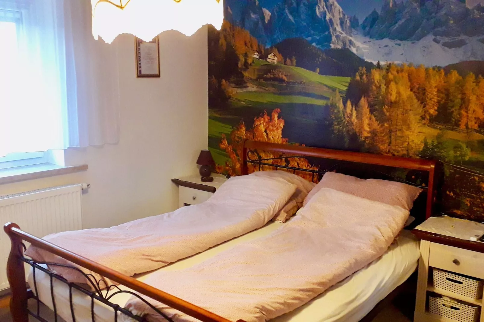 Ferienwohnung in Arzberg 1OG-Slaapkamer
