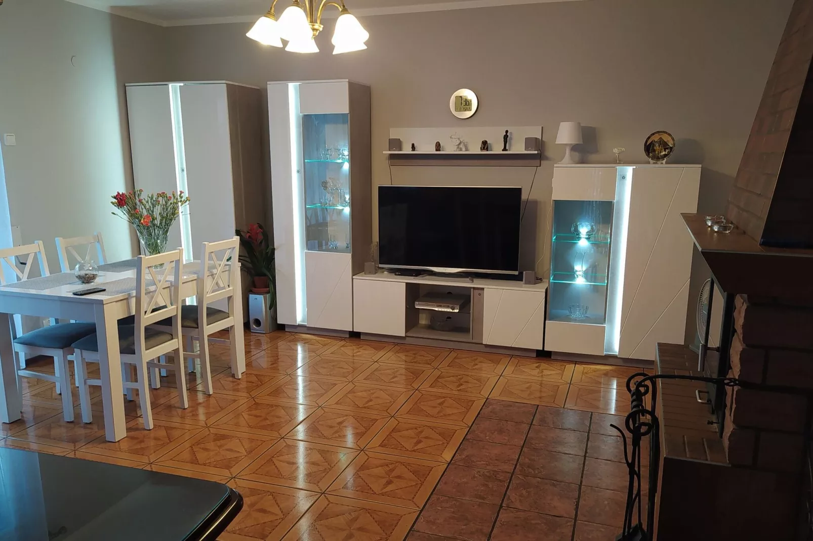 Holiday home Morzyczyn Ferienhaus 4 Personen-Woonkamer