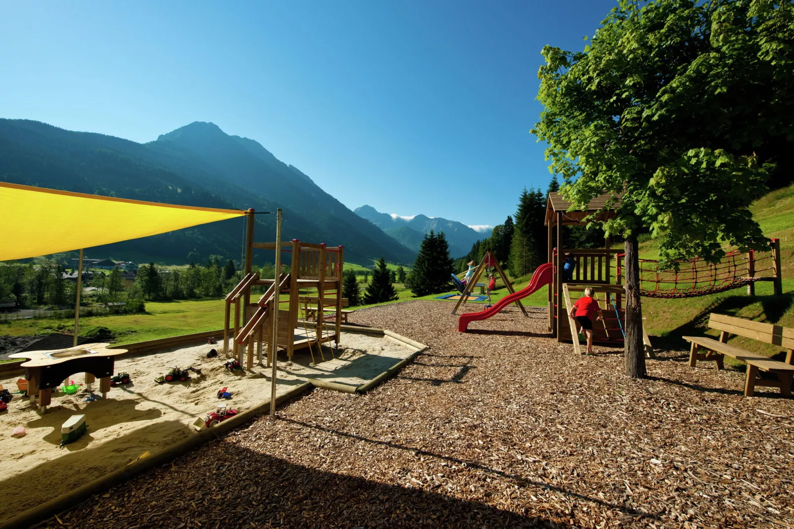 Appartement im Wellness-Aparthotel-Kleinarl-Tuinen zomer
