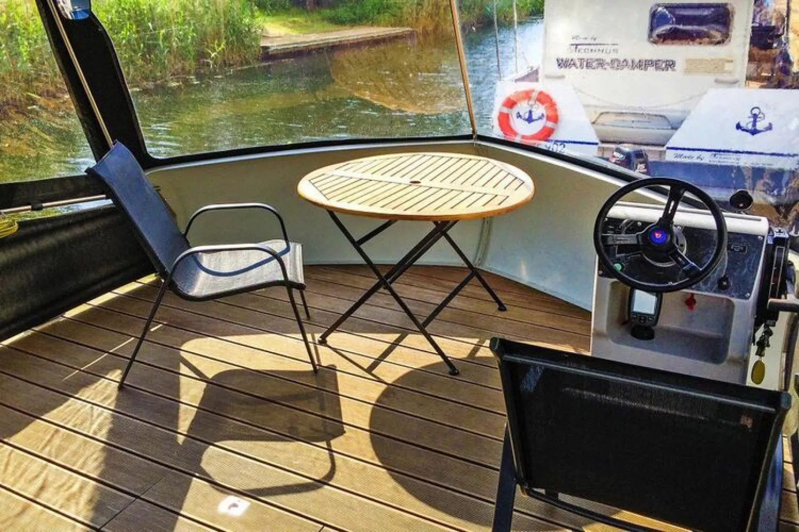 Watercamper deluxe-Binnen