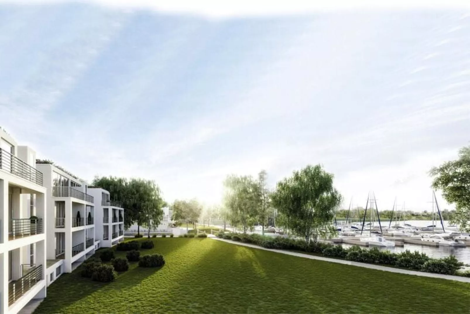Apartments im MAREMÜRITZ Yachthafen Resort & Spa / Kompass Maisonette 70 qm-Buitenkant zomer