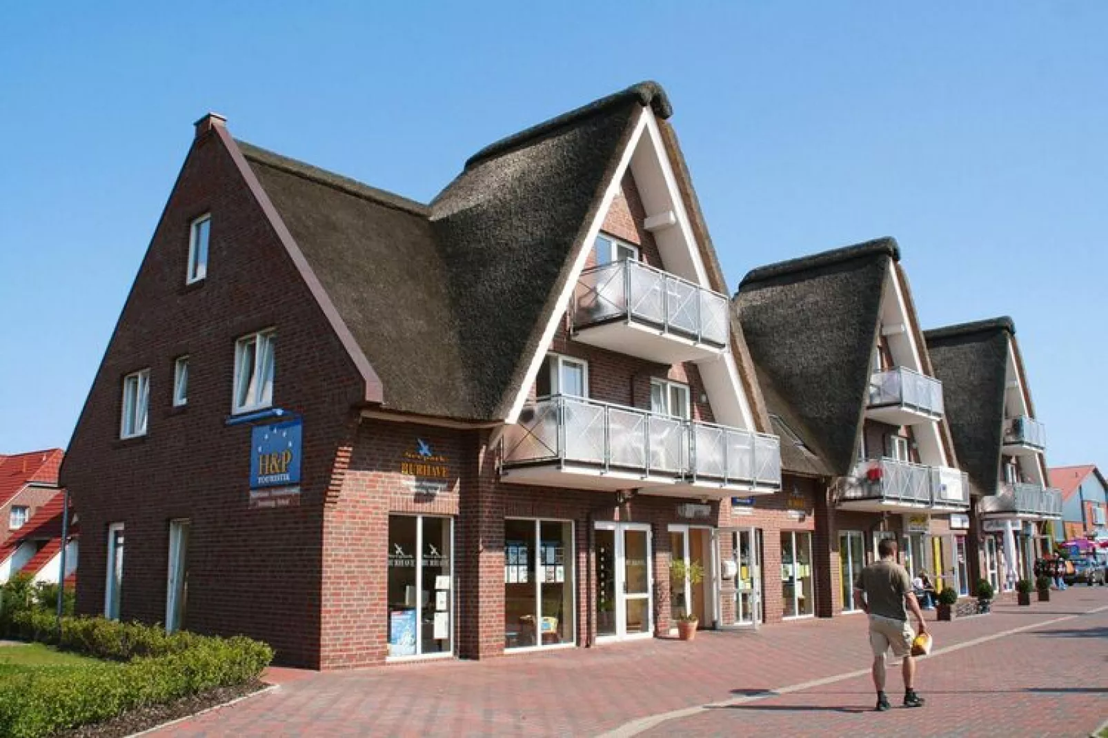 3-Raum-Appartement ca 50qm Typ F-Buitenkant zomer