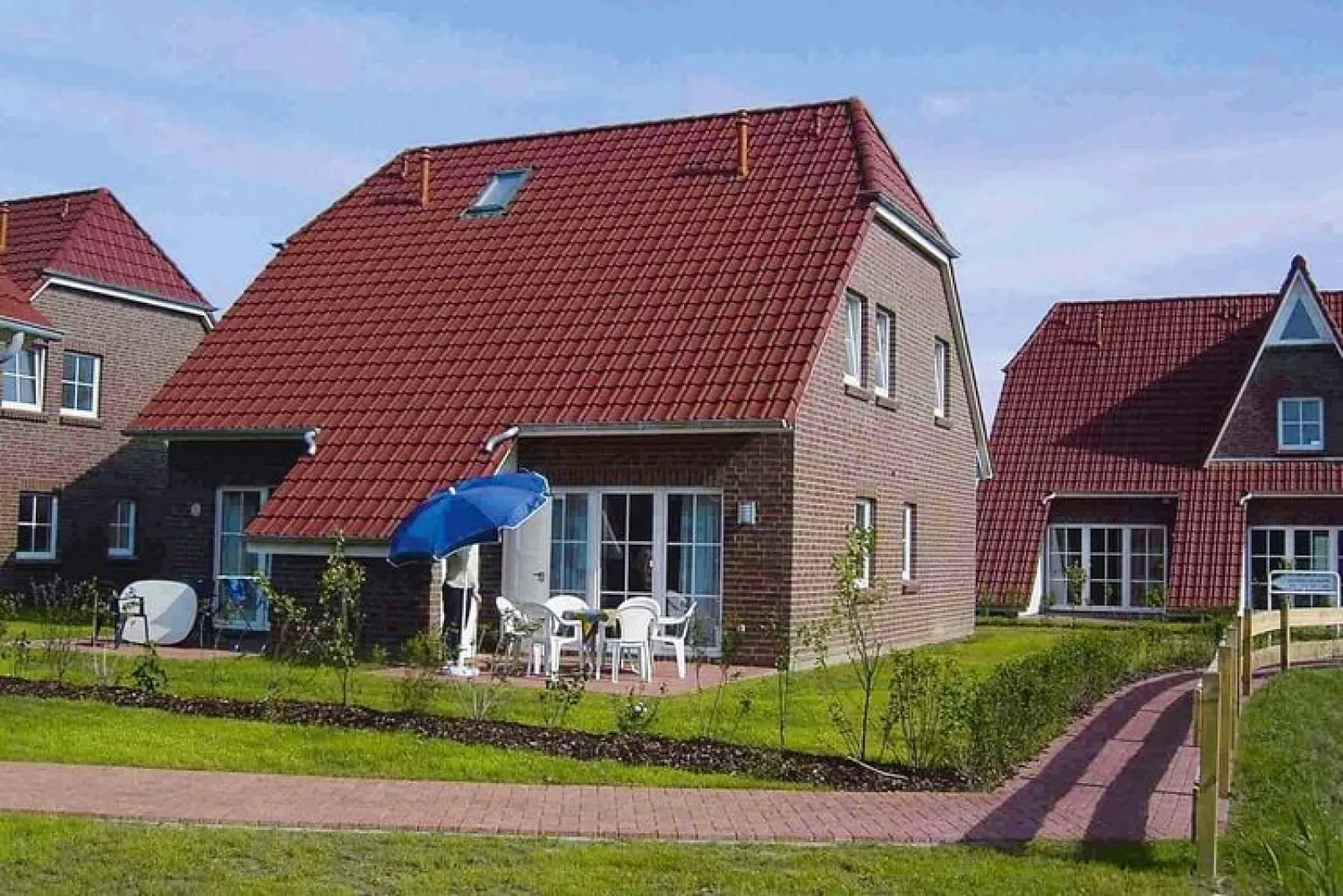 3-Raum-Appartement ca 50qm Typ E-Buitenkant zomer