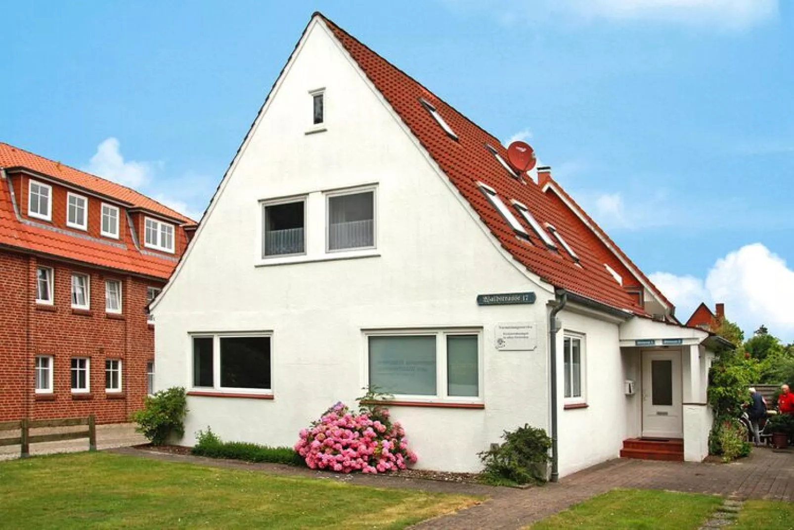 Ferienwohnung Watt 2-Buitenkant zomer