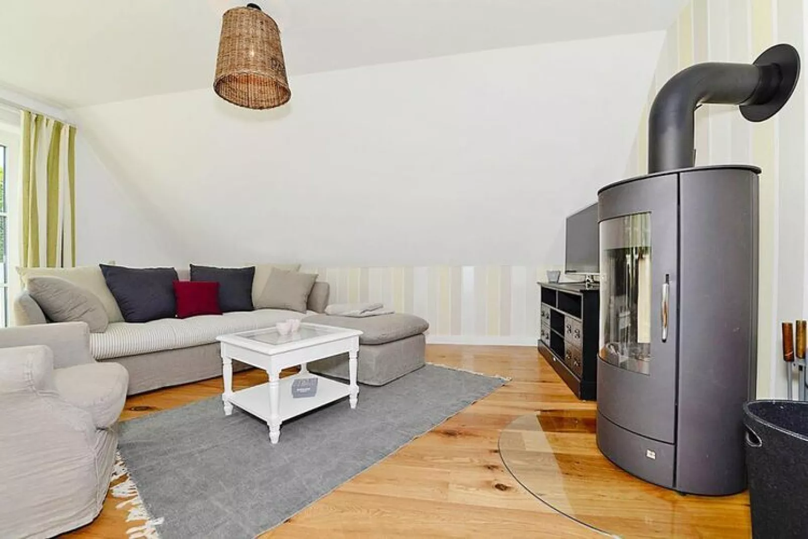 Ferienwohnung in Wyk auf Föhr - Lachmöwe-Woonkamer