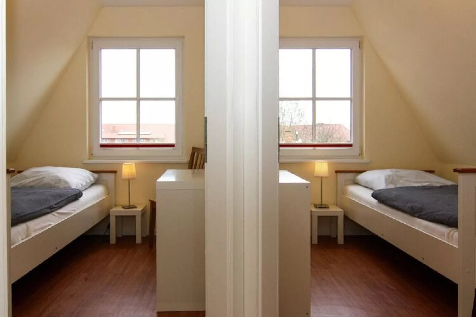 Ferienhaus Reetglück Wohlenberg-Slaapkamer
