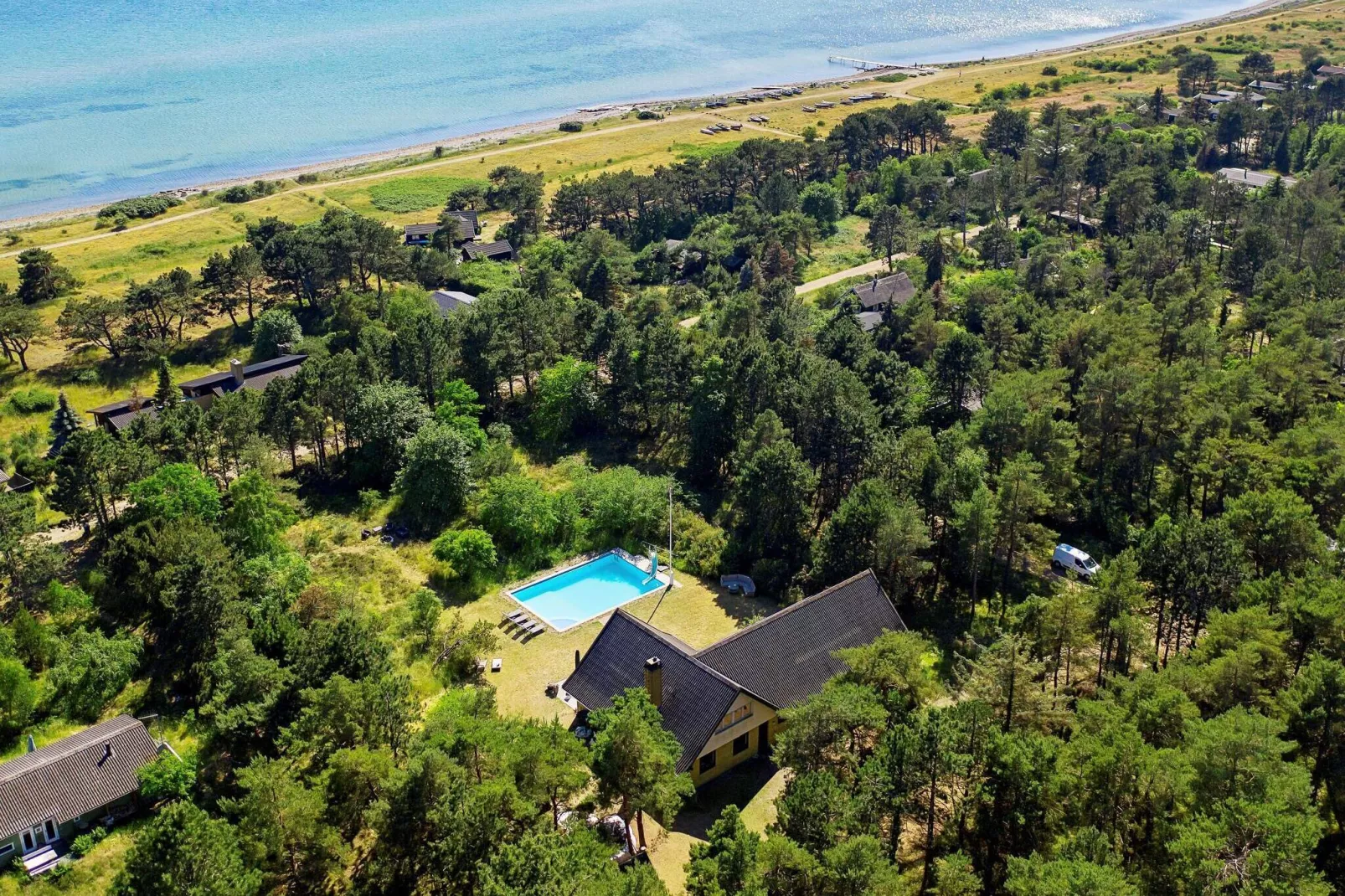 14 persoons vakantie huis in Sjællands Odde-Uitzicht