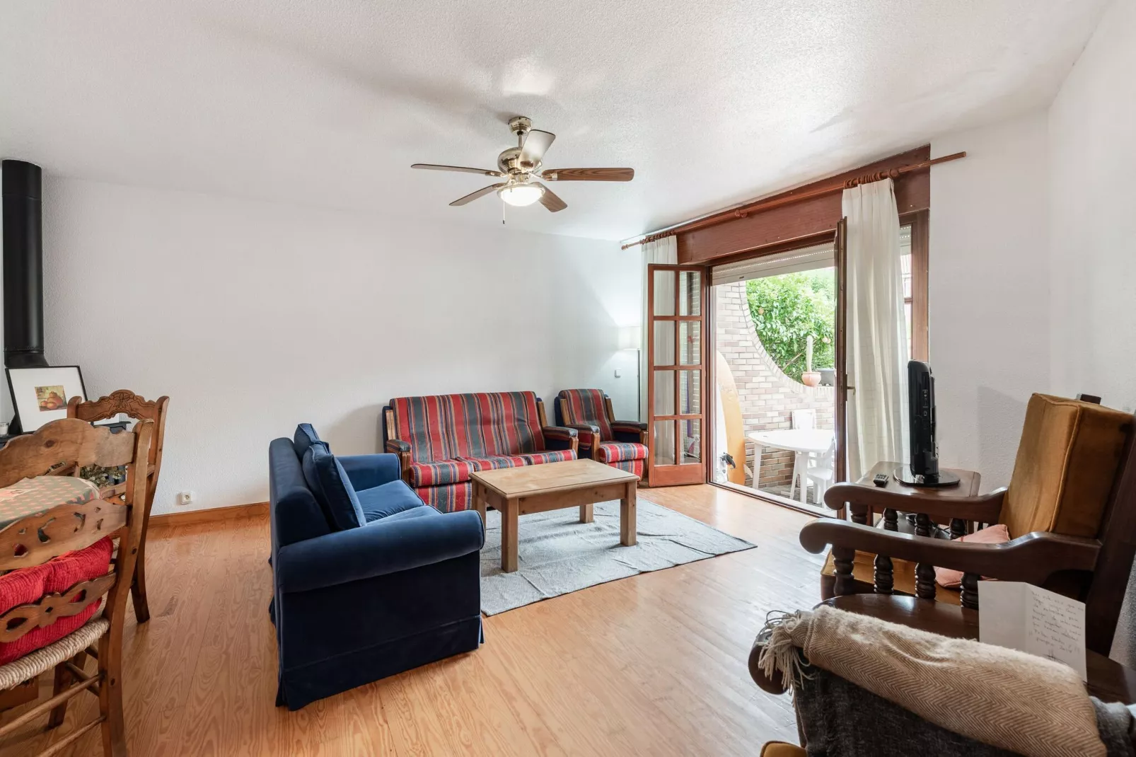 Casa playa de surf Loredo-Woonkamer