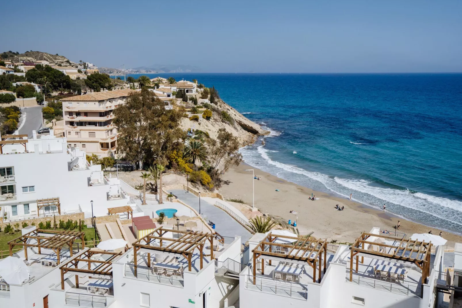 Resort Costa Blanca 7-Gebieden zomer 1km