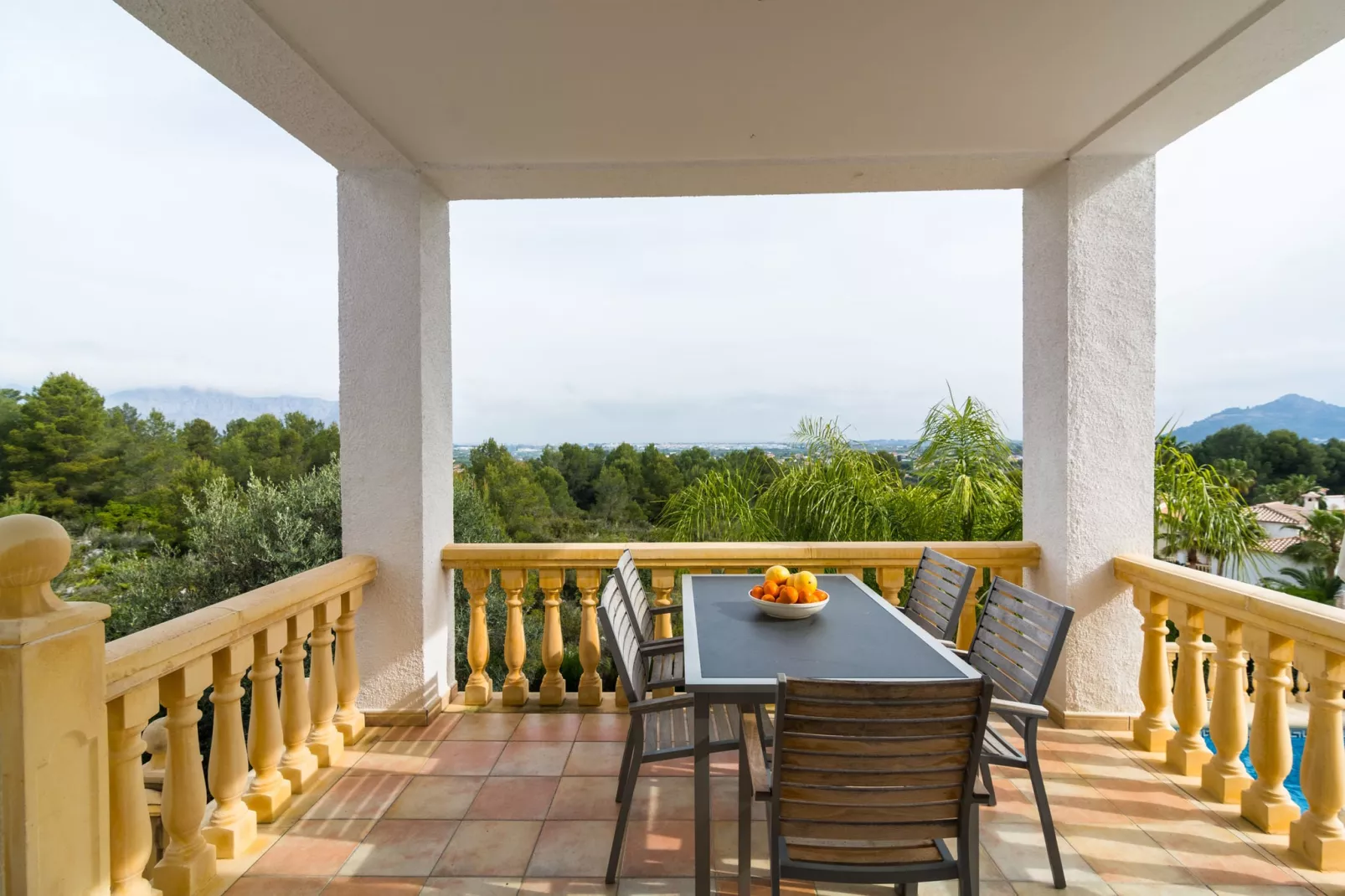 Casa Montaña de Alegria-Terrasbalkon