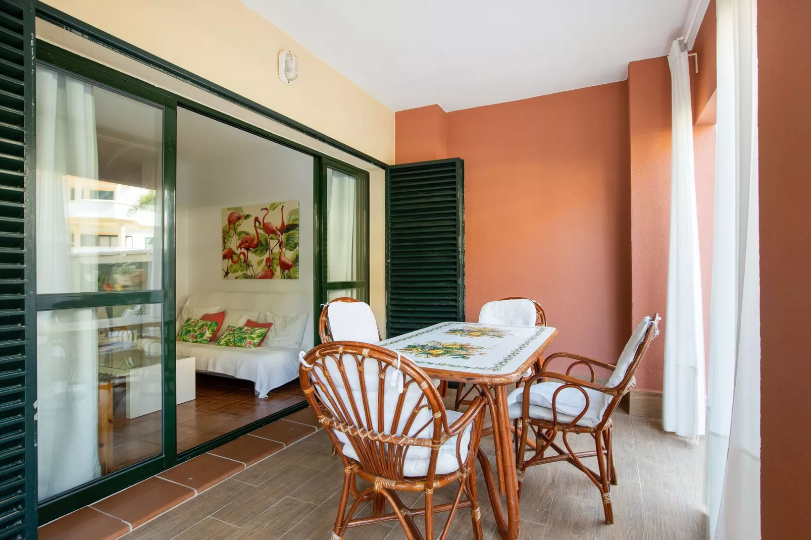 Beachfront Zahara-Terrasbalkon