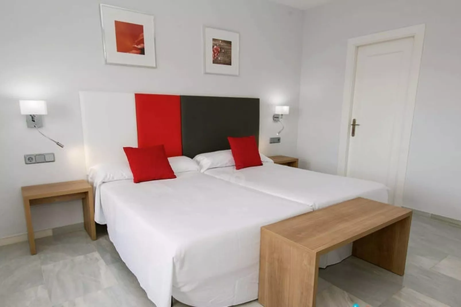 Apto 2dormitorios 6pax-Slaapkamer