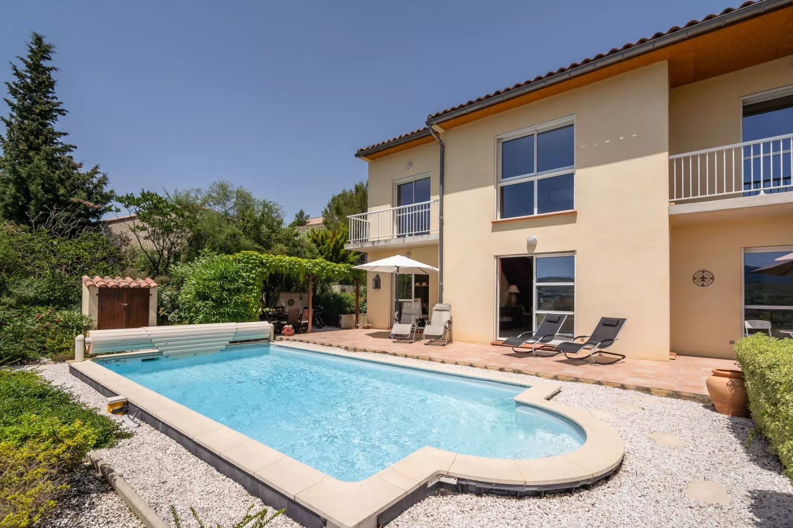 Villa Tranquille-Buitenkant zomer