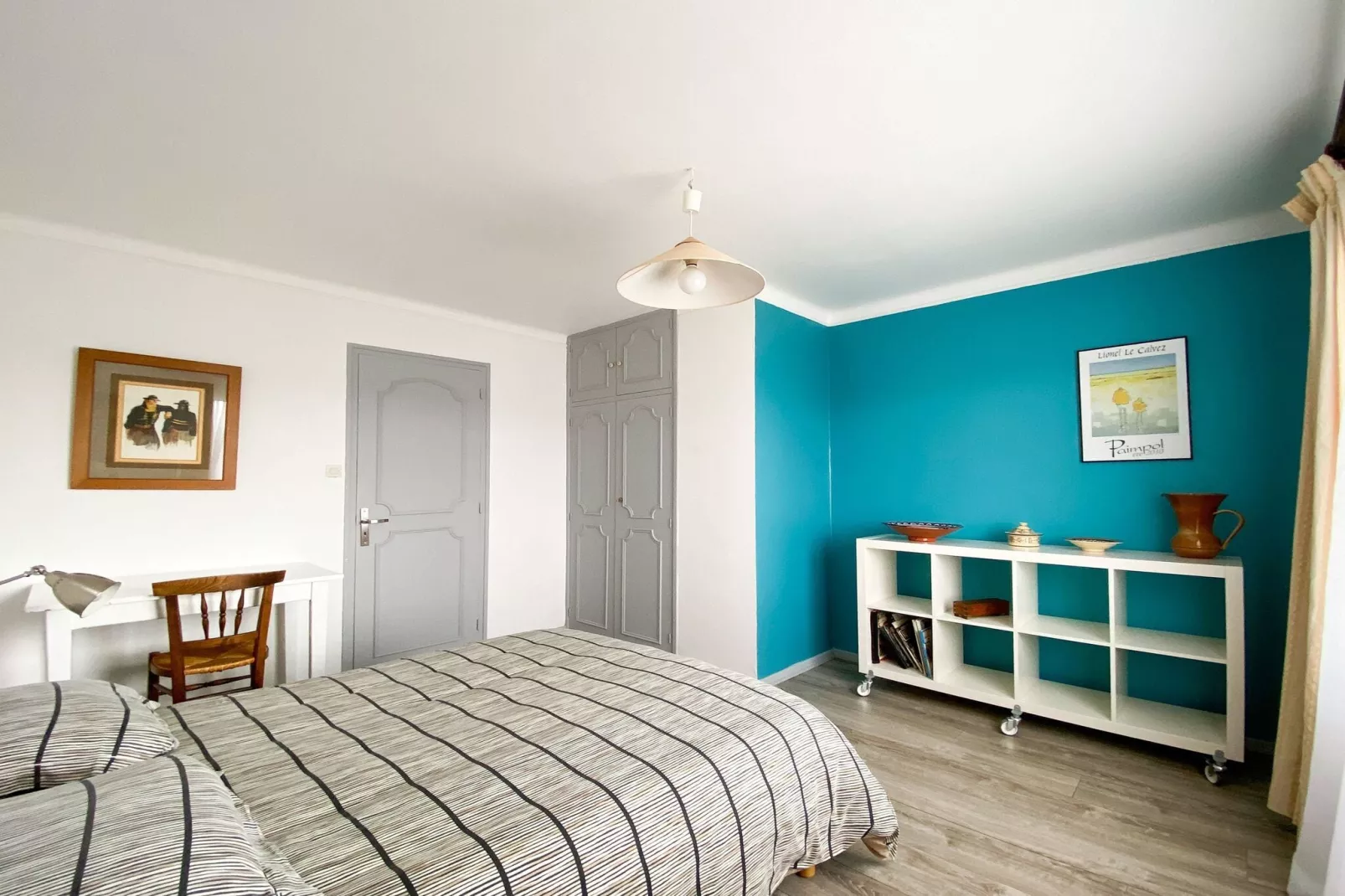 Grande Maison avec Jardin à Tréveneuc-Slaapkamer