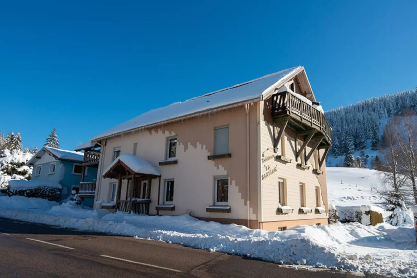 APPARTEMENT VOLVERT - LA GENTIANE-Uitzicht winter