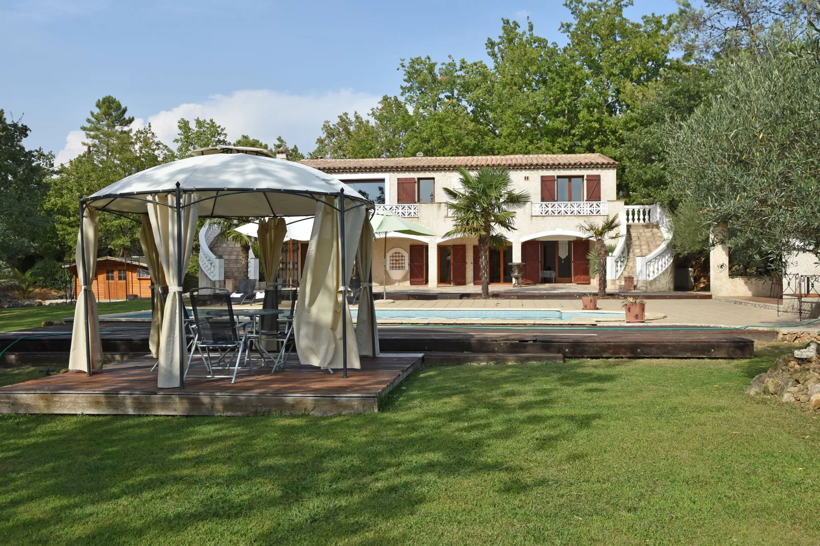 La Cigale de Provence-Tuinen zomer