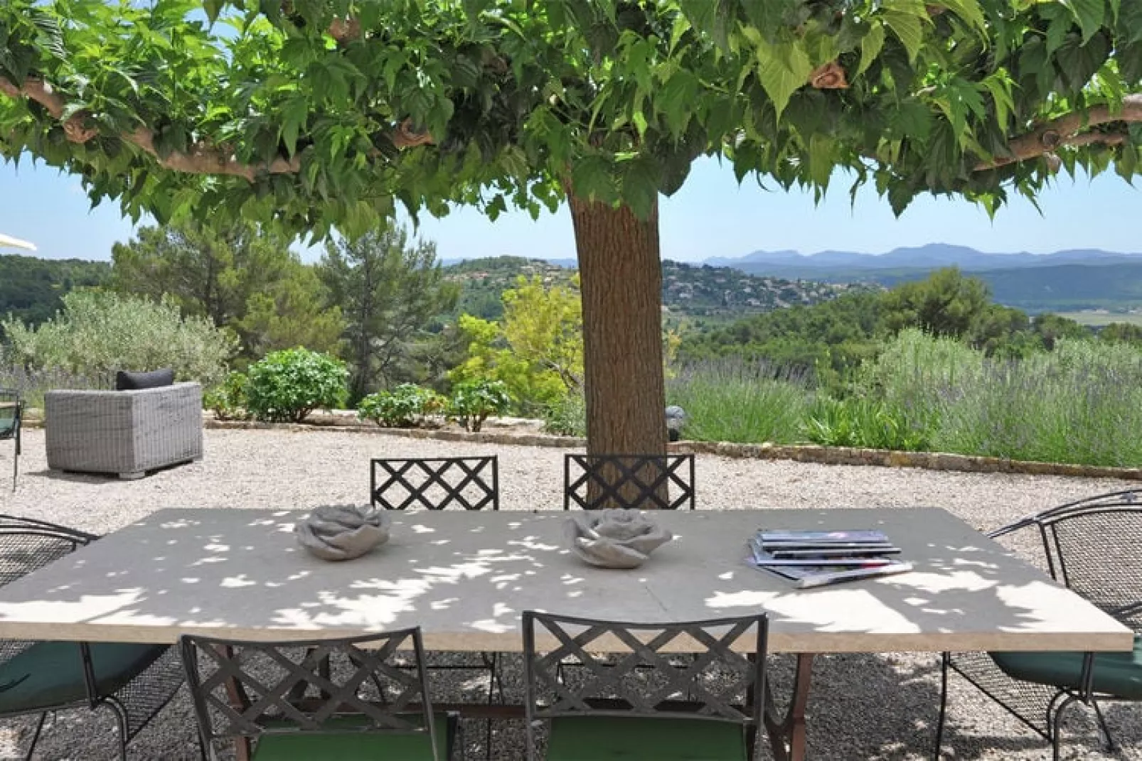 Mas des Olivettes-Terrasbalkon