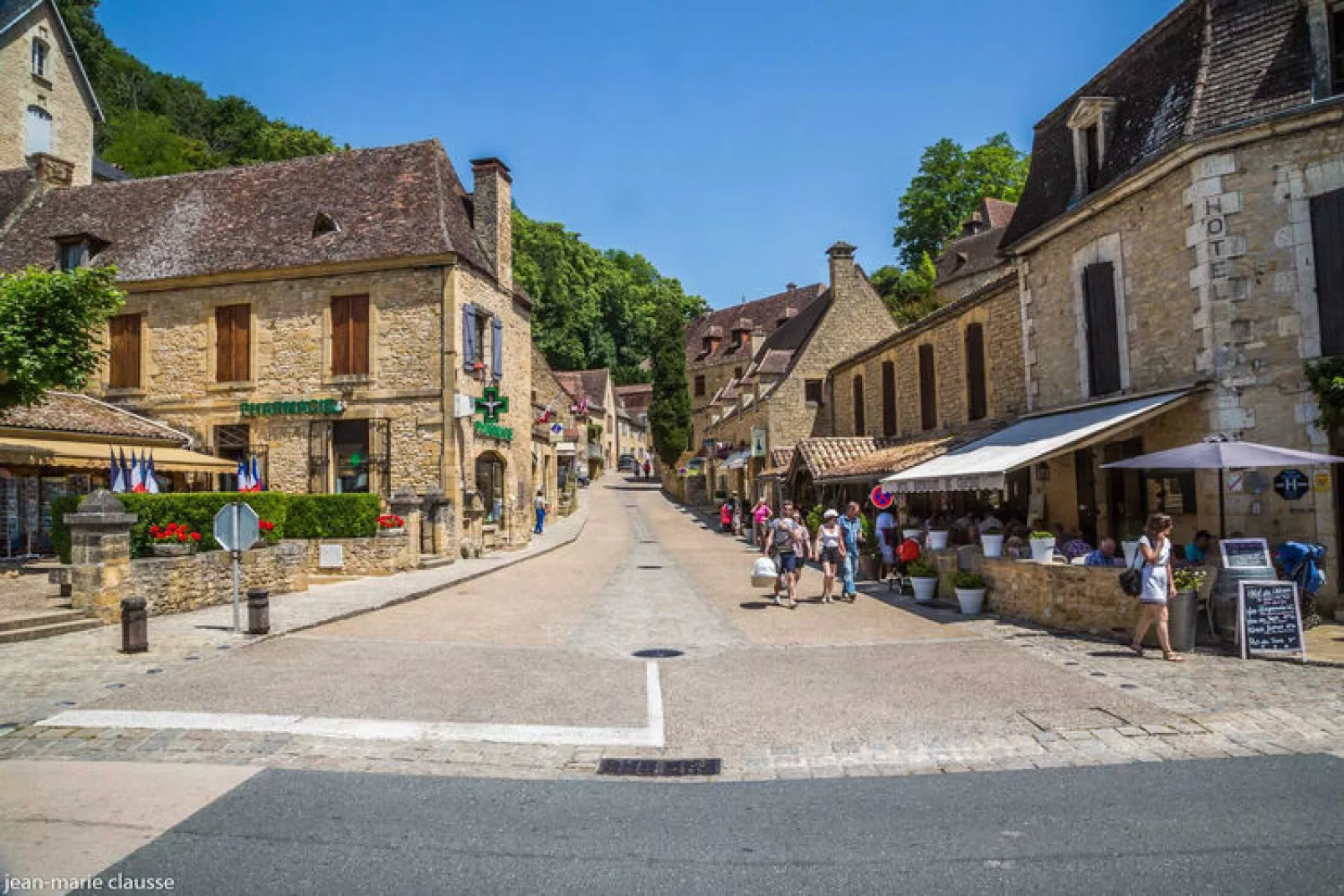 Domaine de Lanzac 5-Gebieden zomer 20km