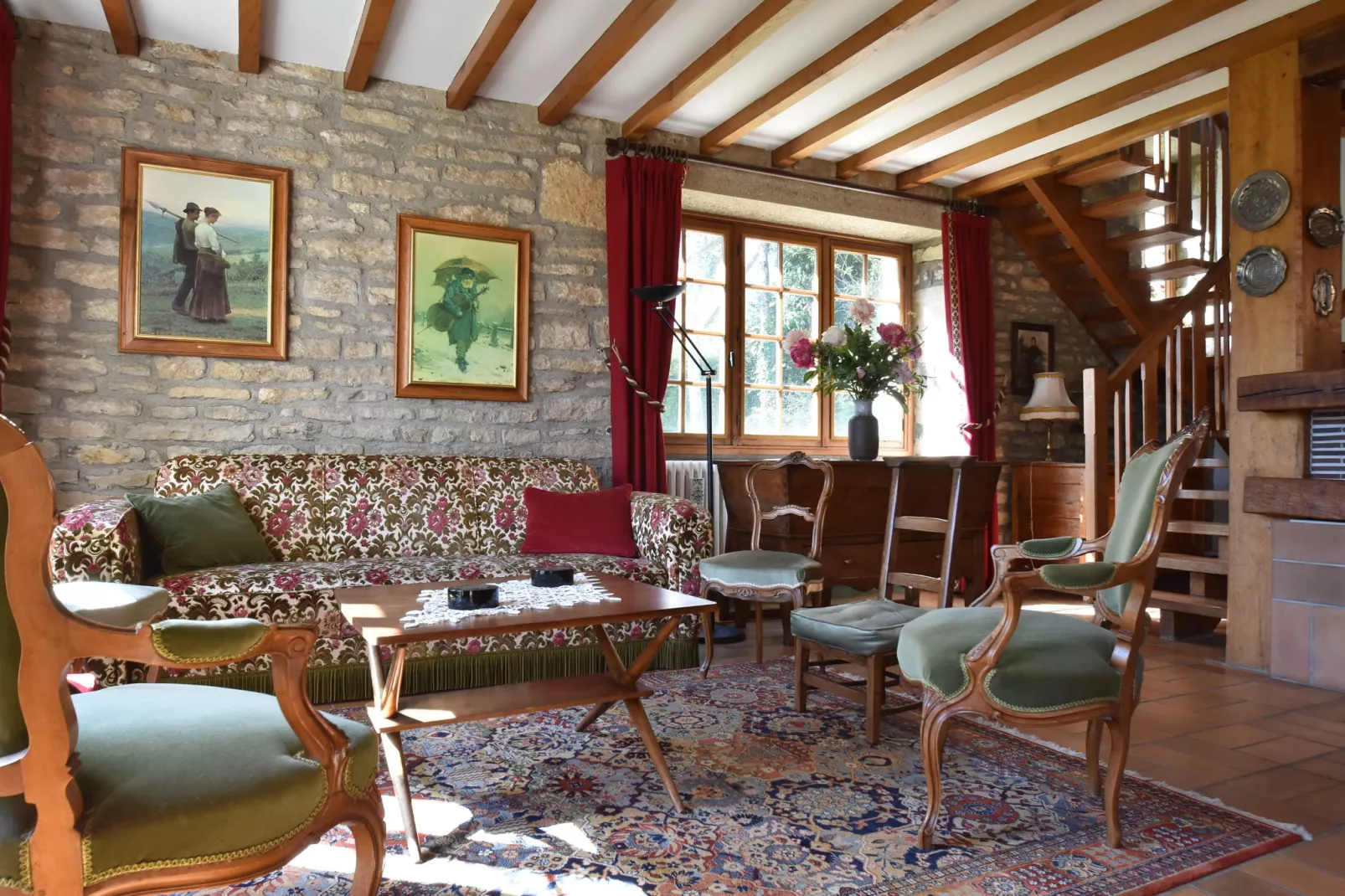 La Burgunde-Woonkamer