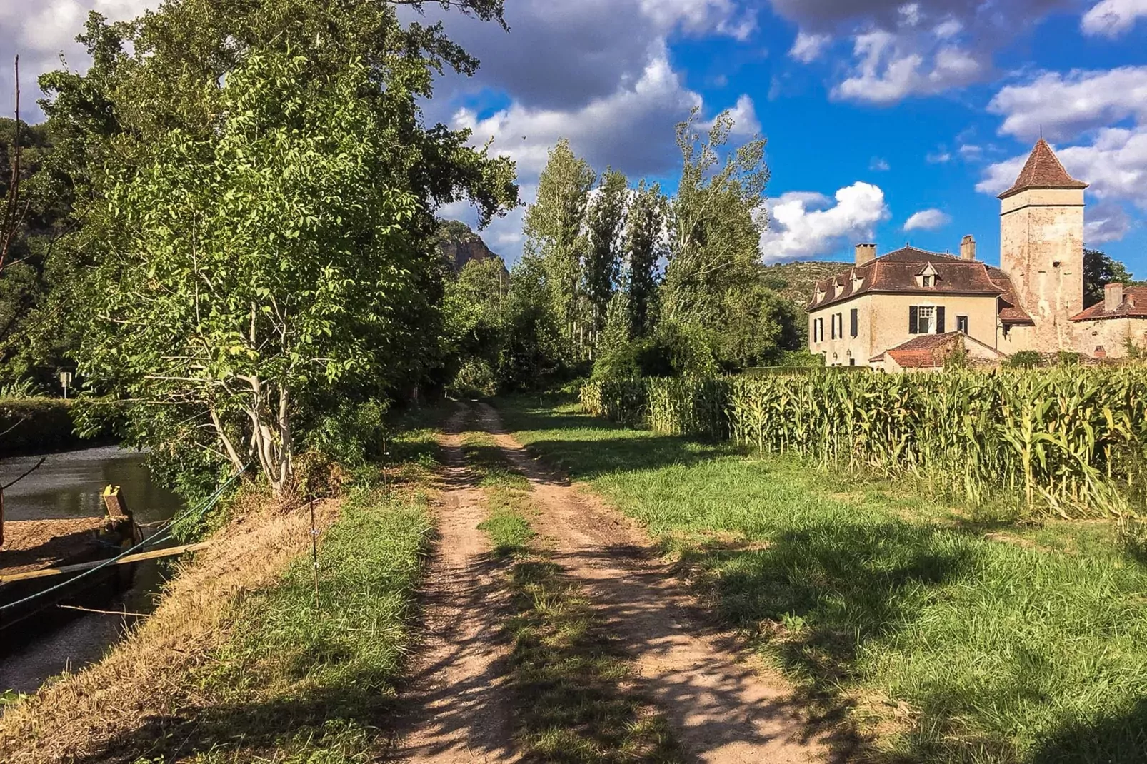 Belle Demeure Ribot 11 Pers-Gebieden zomer 1km