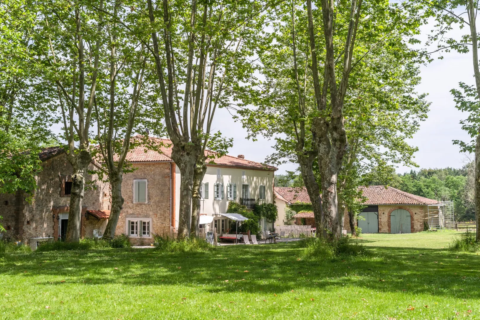 Gîte Marque-Buitenkant zomer