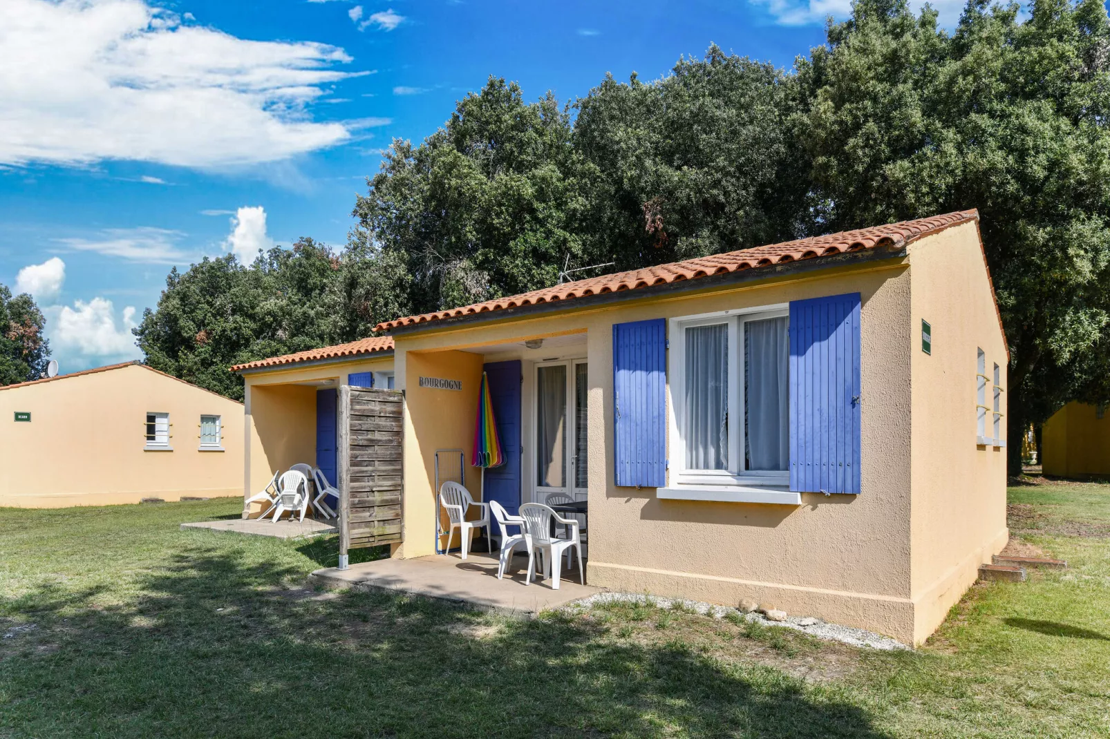 Chêne 1 2pax Double bed - Buitenkant zomer
