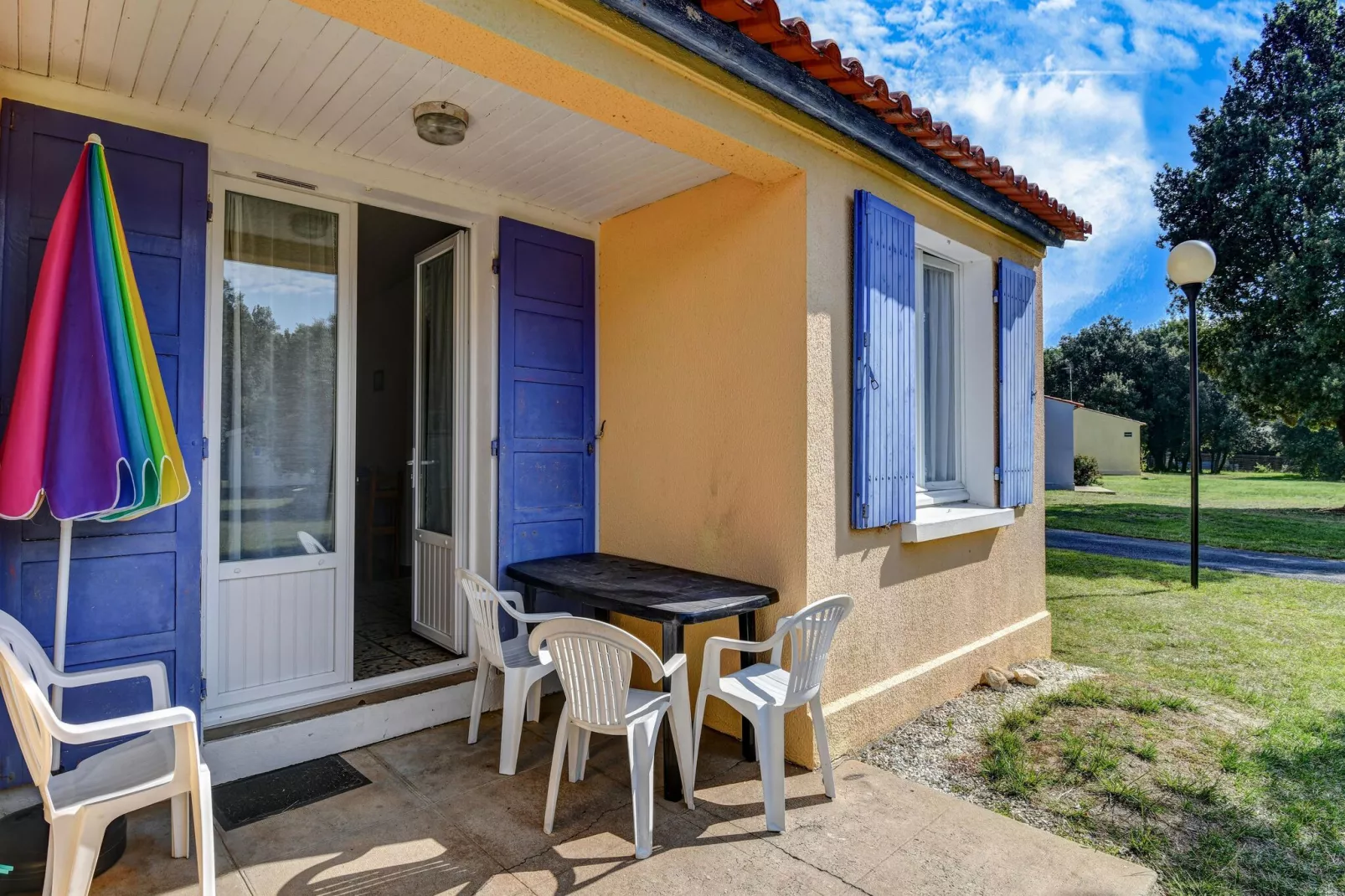 Chêne 1 2pax Twin Bed - Terrasbalkon