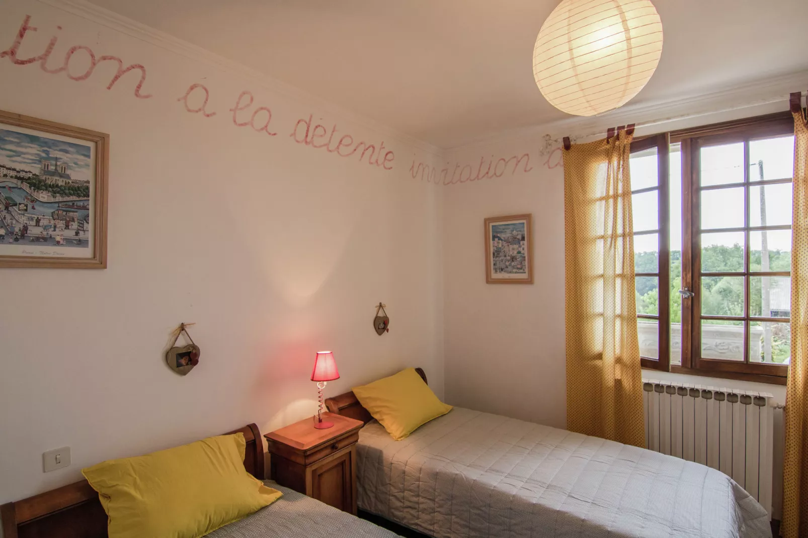 Villa de l'Yssandonnais-Slaapkamer